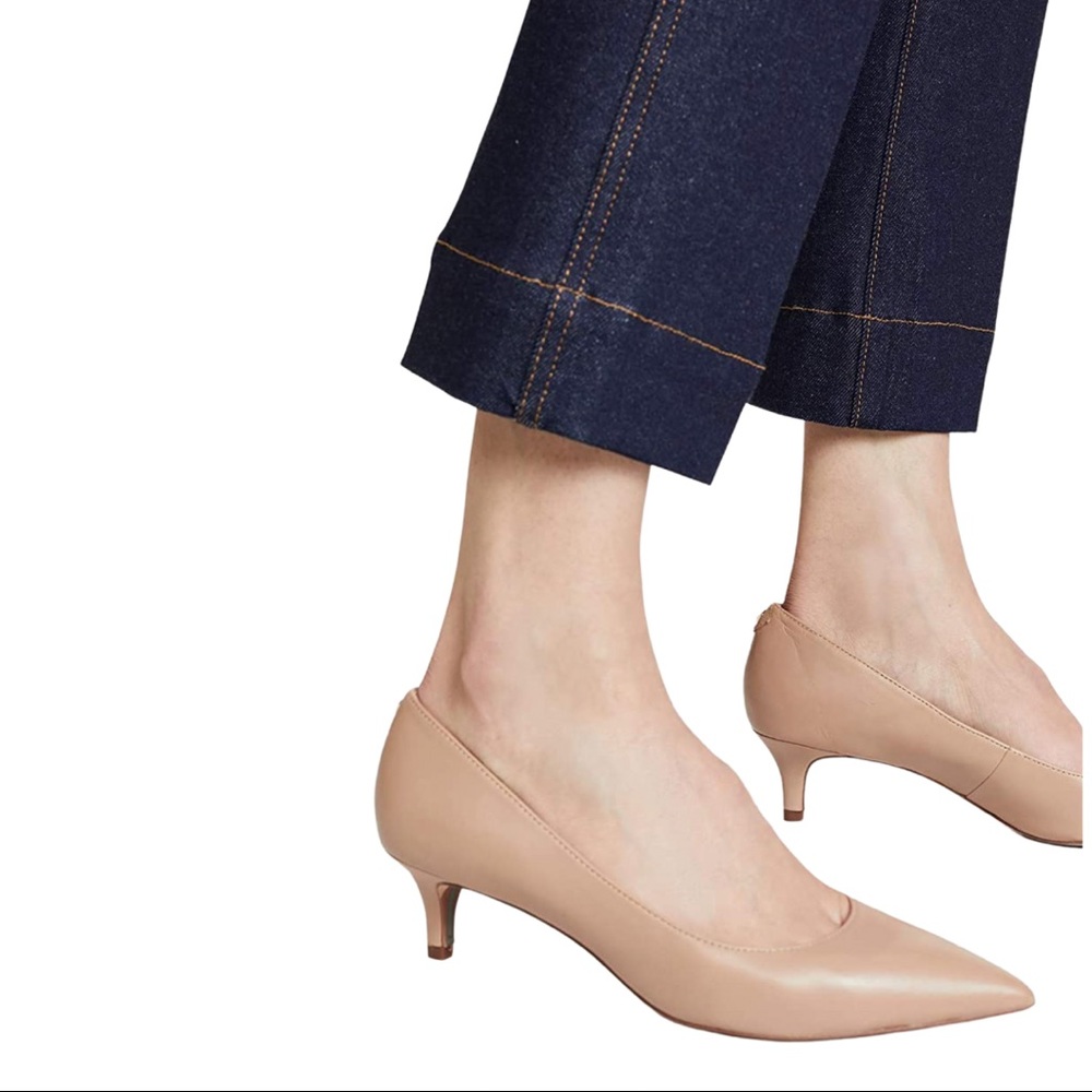 NWT // Sam Edelman Dori Nude Classic Leather Pumps